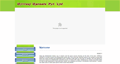 Desktop Screenshot of giriraajgensets.com